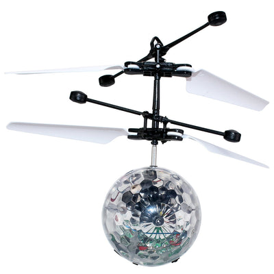 Lámpara Colgante Bola de Cristal con Luz LED Inductiva Multicolor - Image 12