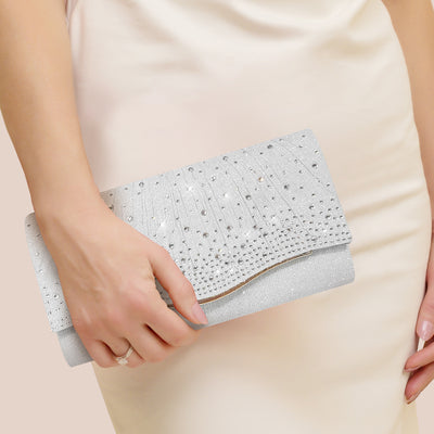 Cartera de Noche con Strass y Diamantes - Bolso Elegante para Fiesta y Gala - Image 14