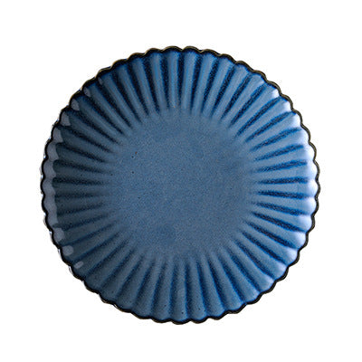Juego de Vajilla Cerámica Artesanal Crisantemo con Esmalte Flambeado - Image 10