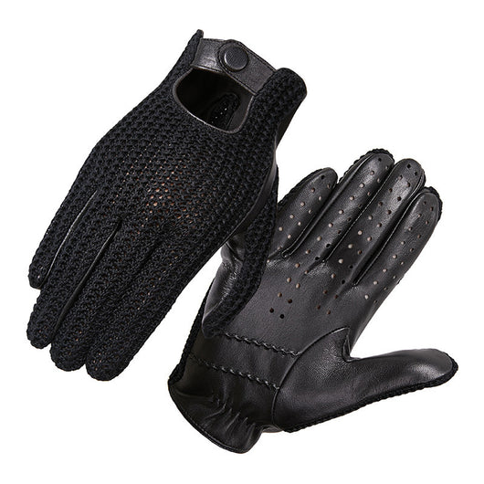 Guantes de Piel de Cabra Antideslizantes para Motocicleta - Image 6