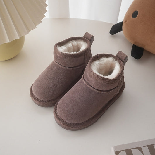 Botas de Nieve Altas Infantiles de Color Liso - Image 10