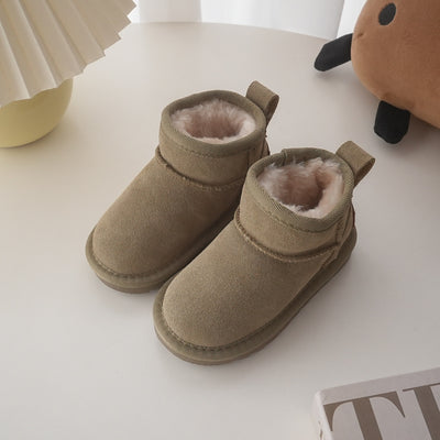 Botas de Nieve Altas Infantiles de Color Liso - Image 14