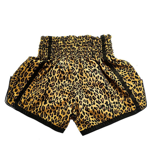 Pantalones Muay Thai Estampado Leopardo para Entrenamiento Hombre y Mujer - Image 13