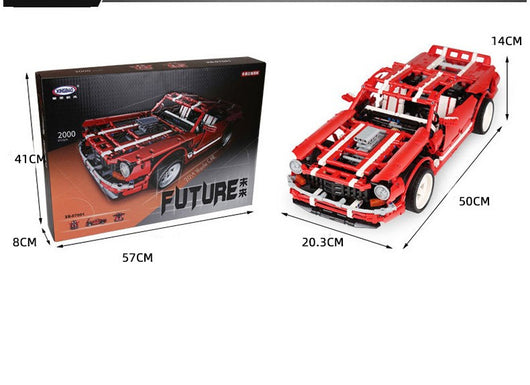 Bloques de Construcción Puzzle Modelo de Auto Serie Tecnología - Image 6