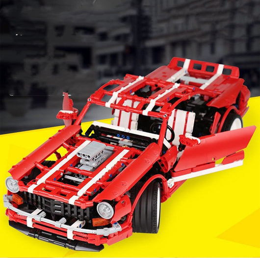 Bloques de Construcción Puzzle Modelo de Auto Serie Tecnología - Image 7