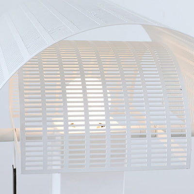 Lámpara de Mesita Minimalista Rayas Blanco y Negro Lujo Artístico - Image 15