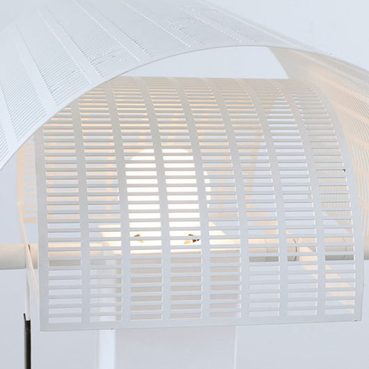 Lámpara de Mesita Minimalista Rayas Blanco y Negro Lujo Artístico - Image 15