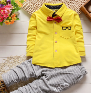 Conjunto de Suéter de Algodón para Niños