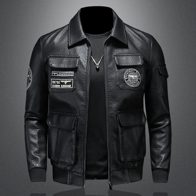 Abrigo de Cuero para Hombre Otoño Invierno - Corte Slim Elegante - Image 13