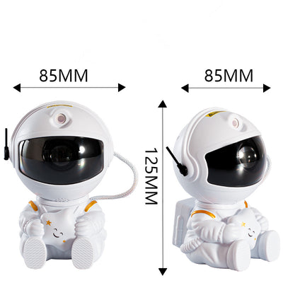 Lámpara Proyectora de Estrellas Astronauta Mini - Luz Nocturna Colorida con Efecto Cielo Estrellado - Image 21