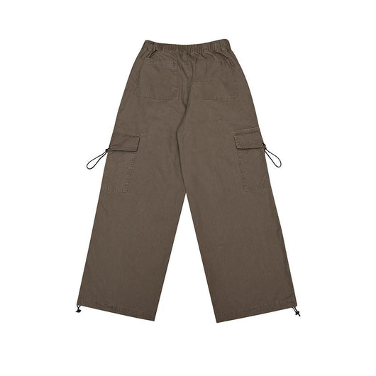 Pantalones de Trabajo Retro Cintura Alta Pierna Ancha Estilo Otoño - Image 13