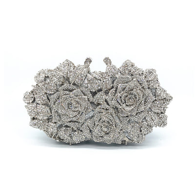 Bolso de Noche Diamante Rosa Hueco - Image 20