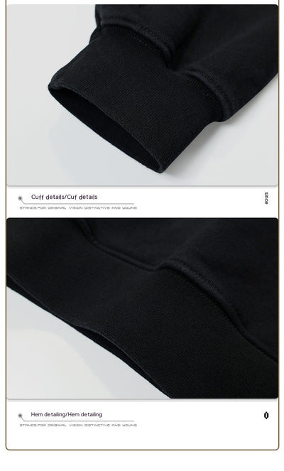 Sudadera Holgada con Diseño Desgastado - Estilo Casual Versátil - Image 11