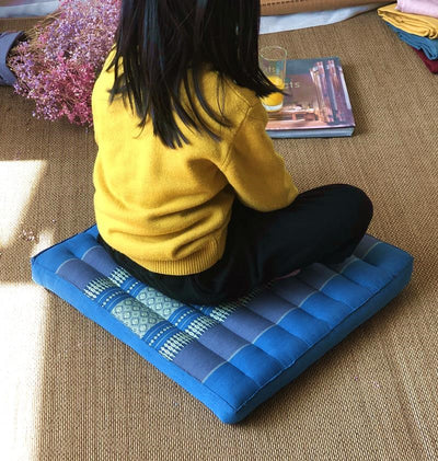 Cojín de Meditación Cuadrado para Familia - Soporte Ergonómico para Rodillas - Image 14