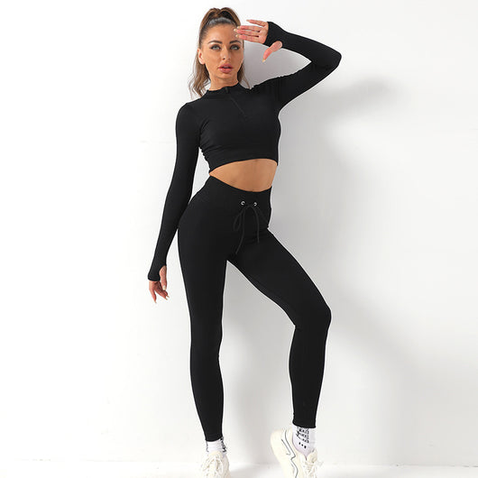 Pantalones Yoga Levantacaderas con Cordón Ajustable - Image 15