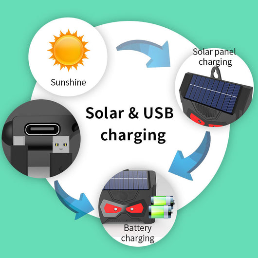 Repelente Solar Ultrasónico para Animales - Image 10