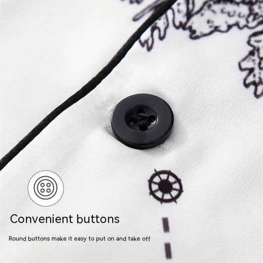 Pijama Unisex de Algodón Suave para Dormir Cómodo - Image 10