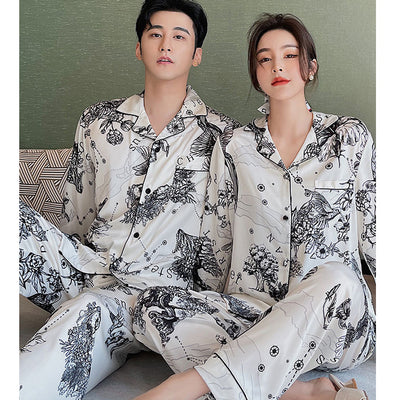 Pijama Unisex de Algodón Suave para Dormir Cómodo - Image 12