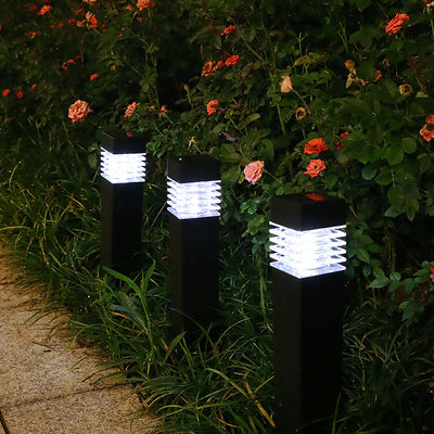 Lámpara Solar de Jardín Empotrable para Patio y Exterior - Image 10