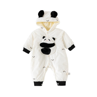 Pijama Infantil Estilo Panda Rojo Acolchado Manga Larga - Image 17