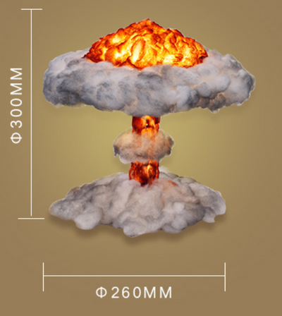 Lámpara de Nube Seta para Dormitorio - Luz Ambiental Explosiva - Image 11