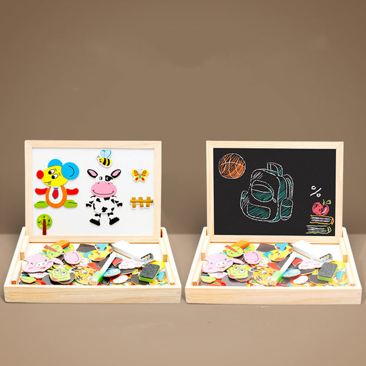 Pizarra Magnética Doble Cara con Figuras del Zodiaco - Puzzle Educativo Infantil - Image 7