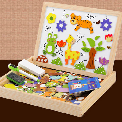 Pizarra Magnética Doble Cara con Figuras del Zodiaco - Puzzle Educativo Infantil - Image 12