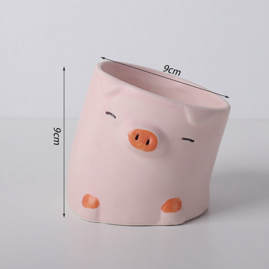 Maceta Decorativa de Suculenta con Diseño de Animal Adorable - Image 11