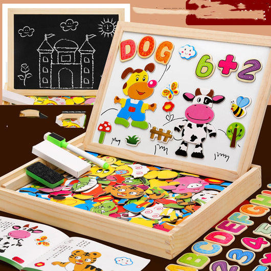 Pizarra Magnética Doble Cara con Figuras del Zodiaco - Puzzle Educativo Infantil - Image 18