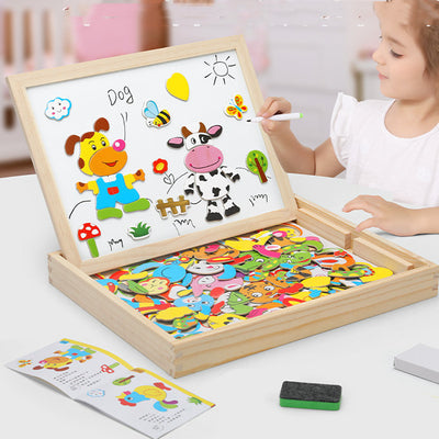 Pizarra Magnética Doble Cara con Figuras del Zodiaco - Puzzle Educativo Infantil - Image 19