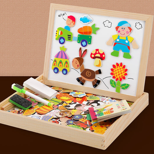 Pizarra Magnética Doble Cara con Figuras del Zodiaco - Puzzle Educativo Infantil - Image 22
