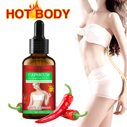 Aceite Esencial Reductor con Chile Rojo - Calor Corporal y Modelado - Image 8