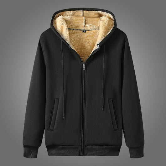 Chaqueta Acolchada de Lana de Cordero y Algodón - Calidez Suave y Holgada - Image 11