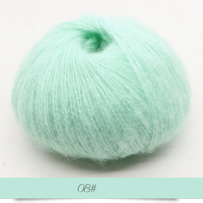 Suéter y chal de mohair para bebé con detalle de tejido - Image 79