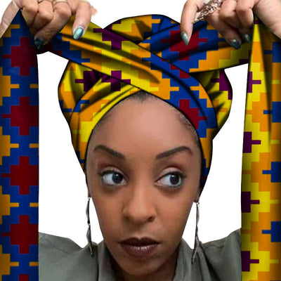 Accesorios para el cabello con estampados africanos - Image 26