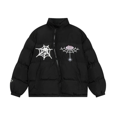Abrigo Acolchado Hip Hop Retro Americano para Parejas - Invierno Cálido - Image 12