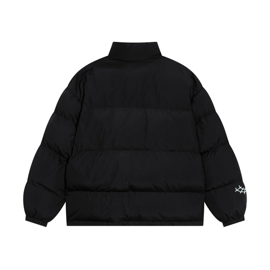 Abrigo Acolchado Hip Hop Retro Americano para Parejas - Invierno Cálido - Image 13