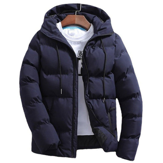 Chaqueta Acolchada de Puro Algodón con Capucha para Hombre - Image 10