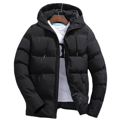 Chaqueta Acolchada de Puro Algodón con Capucha para Hombre - Image 13