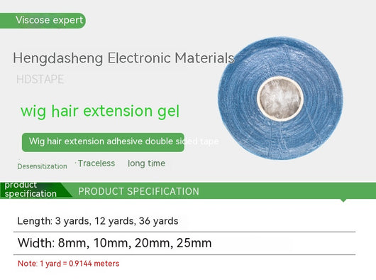 Película Adhesiva Doble Cara Resistente al Sudor para Extensiones de Cabello - Image 38