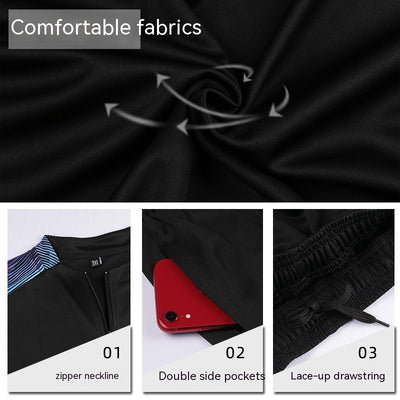 Conjunto de Entrenamiento Futbolístico Profesional Manga Larga para Hombre - Image 12
