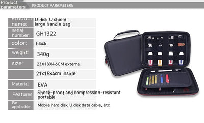 Bolsa de Almacenamiento Blindada para Tarjetas y Memorias con Cifrado de Seguridad - Image 25