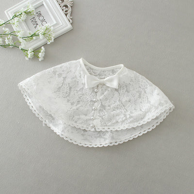 Conjunto de Dos Piezas Vestido Blanco Esponjoso para Bebé - Image 7
