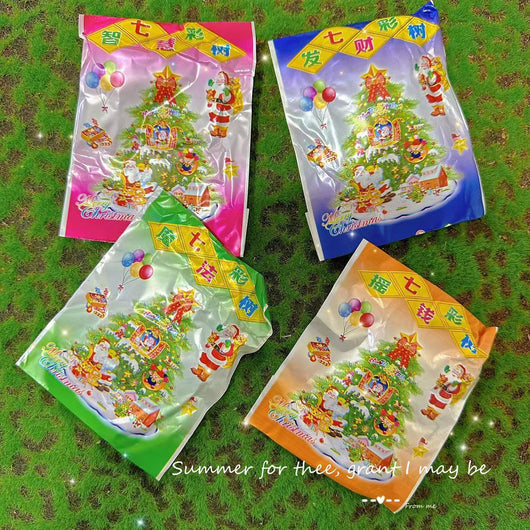 Árbol de Navidad Mágico Autorriego con Papel Cristal - Cultivo DIY - Image 12