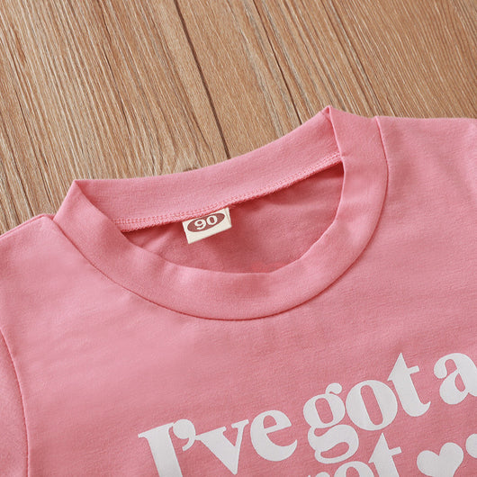 Camiseta Infantil Estampado Corazón y Letras - Image 15