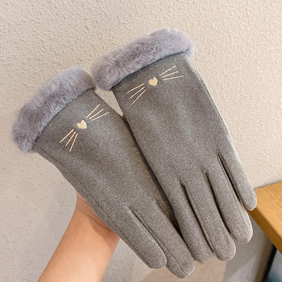 Guantes de Equitación Gamuza con Forro Polar Acolchado - Image 23