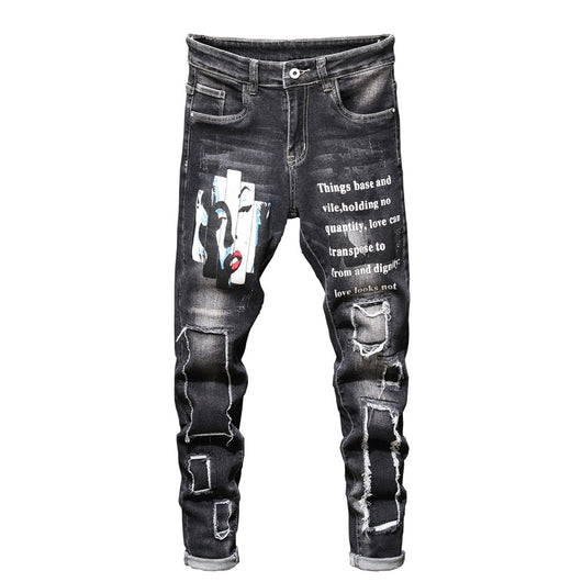 Pantalones Vaqueros Rotos Slim Fit para Hombre - Estilo Moderno - Image 11