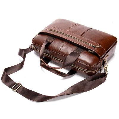 Maletín Ejecutivo de Cuero Genuino para Hombre - Portafolio Profesional - Image 21