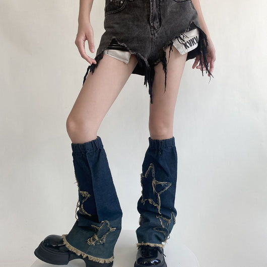 Calcetines Térmicos Denim Lavado Diseño Hot Girl - Efecto Reductor - Image 10