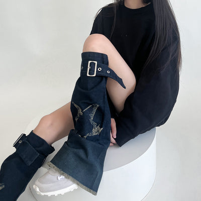 Calcetines Térmicos Denim Lavado Diseño Hot Girl - Efecto Reductor - Image 11